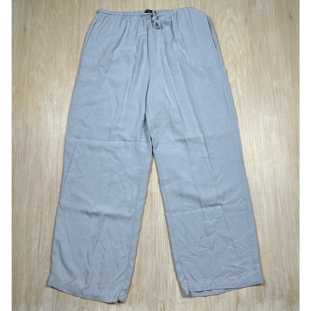 Sincerely Jules Gray Wide Leg Lounge Casual Relaxed Fit Lightweight Pants XL